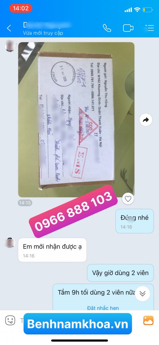 Phản hồi chữa bệnh lậu bn Nha Trang 4
